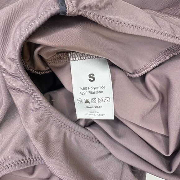 LYRA Womens Sporty One Piece Swimsuit Sz Small Long Sleeve Zip Up Modest UPF 50 - Picture 4 of 11